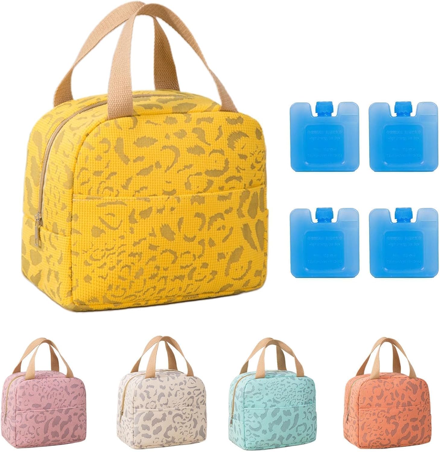 Borsa pranzo termica — Giallo — 1