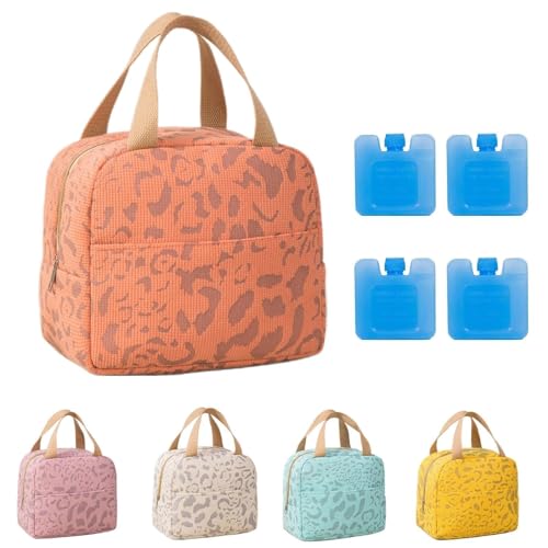 Insulated Lunch Bag — Orange
