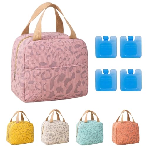Insulated Lunch Bag — Pink