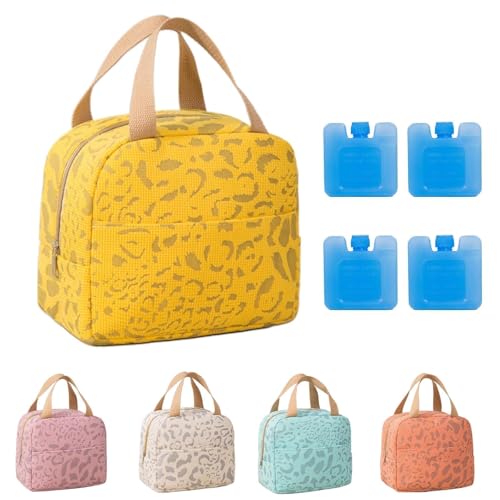 Insulated Lunch Bag — Yellow