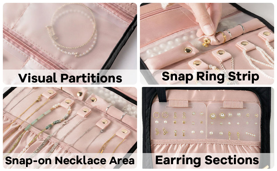 Double-Sided Hanging Jewelry Organizer — Amazon A+ 5