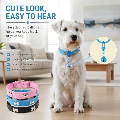 Adjustable Dog Collar with Bell — visual 1