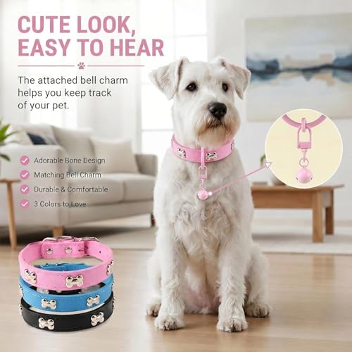 Adjustable Dog Collar with Bell — visual 1